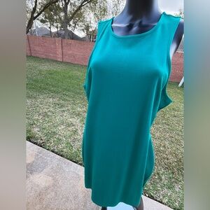 Forever 21 Sleeveless Teal Women's Dress